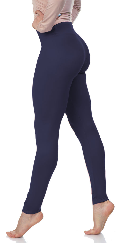 LMB Capri Leggings for Women Buttery Soft Polyester Fabric, Light Grey, XL  - 3XL 